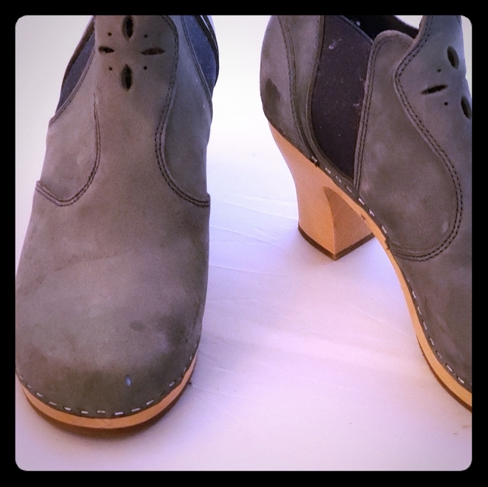 Swedish Hasbeens clog boots size 40/9
